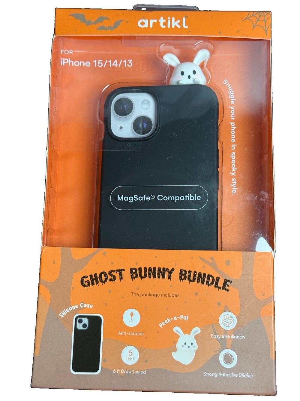 Artikl Ghost Bunny Bundle for the iPhone 15/14/13 Max Silicone Case Ghost Bunny